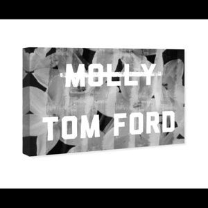 Oliver Gal “No Molly” Wall Art Canvas Print